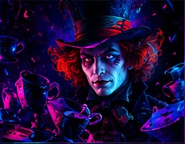 Personagem da trilha Chapeleiro