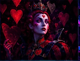 Personagem da trilha Rainha de Copas